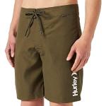 Boardshorts Hurley verts en polyester Taille XL look sportif pour homme 