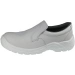 Chaussures de travail  blanches avec semelles amovibles Pointure 43 look fashion 