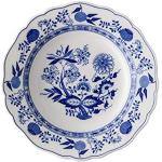 Assiettes creuses Hutschenreuther bleues en porcelaine diamètre 23 cm en promo 