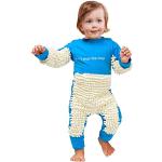 Pyjamas noël bleus à volants bio Taille naissance look fashion pour fille de la boutique en ligne Amazon.fr 