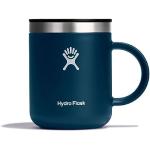 HYDRO FLASK - Tasse Isotherme Café de Voyage 354 ml (12 oz) - Gobelet Isotherme en Acier Inoxydable - Poignée et Couvercle à Pression - Sans BPA - Indigo