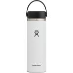 Hydro Flask Wide Mouth Gourde avec Bouchon Flex 591ml, blanc 2022 Bouteilles sans BPA