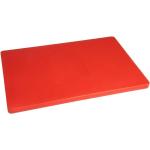 Planches à découper en plastique rouges en plastique compatibles lave-vaisselle 