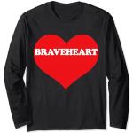 I Heart Braveheart, I Love Braveheart Custom Manche Longue