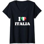 T-shirts I love noirs Taille S look fashion pour femme 