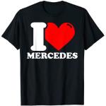 T-shirts I love noirs Mercedes Benz Taille S classiques pour homme 