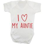 I Love My Auntie Body pour bébé Body - Rouge - S