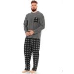 Pyjamas en polaires à carreaux en polaire Taille M look fashion pour homme 