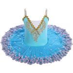 Justaucorps bleu ciel en dentelle à strass look fashion pour fille de la boutique en ligne Amazon.fr 