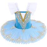 Justaucorps bleues claires à perles look fashion pour fille de la boutique en ligne Amazon.fr 