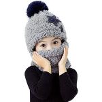Bonnets en polaire gris en peluche à pompons Taille 1 mois look fashion pour garçon en promo de la boutique en ligne Amazon.fr 