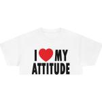 T-shirts I love en coton Taille M look fashion 