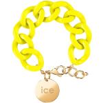 Bracelets Ice Watch jaunes en tissu look fashion pour femme en promo 