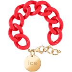 Bracelets Ice Watch rouges en tissu look fashion pour femme en promo 