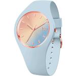 Montres Ice Watch bleu pastel look sportif pour femme en promo 