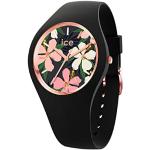 Montres Ice Watch noires à motif fleurs look sportif pour femme en promo 