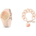 Montres-bracelet Ice Watch gris acier 10 ATM à quartz look sportif en silicone pour femme 