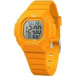 Montres Ice Watch orange en plastique look sportif pour fille en promo 