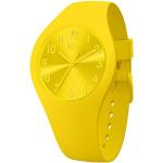 Montres Ice Watch jaunes à motif fleurs look sportif pour femme 
