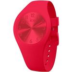 Montres Ice Watch rouges à motif fleurs look sportif pour femme en promo 