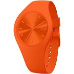 Montres Ice Watch orange corail look sportif en promo 
