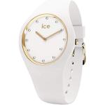 Montres Ice Watch blanches en or blanc look sportif pour femme 