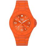 Montres Ice Watch orange fluo look sportif en promo 