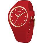 Ice-Watch - ICE glam colour Red - Montre rouge pour femme avec bracelet en silicone - 016264 (Medium)