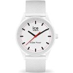 Montres Ice Watch blanches en plastique look fashion en promo 