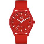 Montres Ice Watch rouges en plastique look fashion en promo 