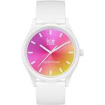 Montres Ice Watch blanches en plastique look fashion pour femme en promo 