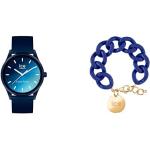 Montres-bracelet Ice Watch gris acier en plastique 5 ATM à quartz look fashion en silicone pour femme en promo 