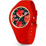 Ice Watch Montre Montre Femme ICE FLOWER en Silicone Rouge Ice Watch
