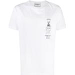 T-shirts à imprimés Iceberg blancs en jersey à manches courtes à col rond pour homme 