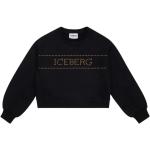 Sweatshirts Iceberg noirs en coton à clous look fashion pour fille de la boutique en ligne Miinto.fr avec livraison gratuite 