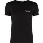T-shirts col rond Iceberg noirs à col rond Taille XXL 