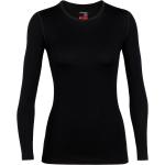 Vêtements de randonnée Icebreaker noirs en jersey Taille M look fashion pour femme en promo 