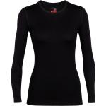 Vêtements de randonnée Icebreaker noirs en jersey Taille XS look fashion pour femme en promo 