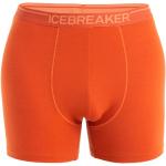 Boxers Icebreaker rouges en laine Taille M look fashion pour homme 