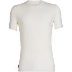 T-shirts Icebreaker blancs en fibre synthétique à manches courtes Taille S pour homme en promo 