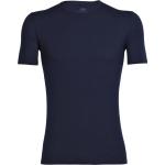 T-shirts Icebreaker bleus en fibre synthétique à manches courtes Taille M pour homme en promo 