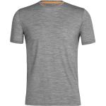 T-shirts col rond Icebreaker Sphere argentés à manches courtes à col rond Taille XL classiques pour homme en promo 