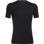 T-shirts Icebreaker noirs en laine de mérinos Taille M pour homme 
