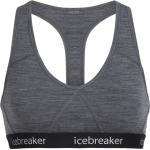 Soutiens-gorge push up Icebreaker gris en fibre synthétique dos nageur Taille XS pour femme 