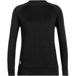 Sweats Icebreaker noirs en laine de mérinos Taille S classiques pour femme 