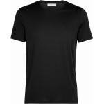 T-shirts Icebreaker noirs en laine à manches courtes à manches courtes Taille S pour homme en promo 