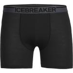 Boxers Icebreaker noirs en laine de mérinos Taille L look fashion pour homme 