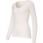 T-shirts col V Icebreaker Siren blancs en laine à manches longues Taille M look fashion pour femme en promo 