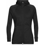Sweats Icebreaker noirs en laine à capuche Taille XL look fashion pour femme 
