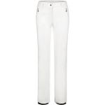 Pantalons de ski Icepeak blancs en shoftshell coupe-vents respirants Taille XL pour femme 